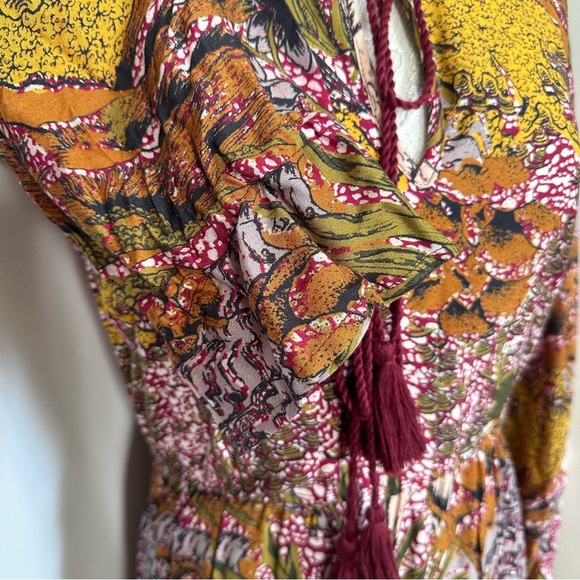 NWT Anthropologie RAGA Fleri Tiered Maxi Dress sz M - Picture 6 of 14